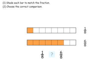 Ordering fractions practice problems