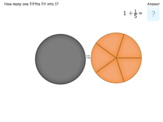 Modeling whole numbers divided by unit fractions practice problems