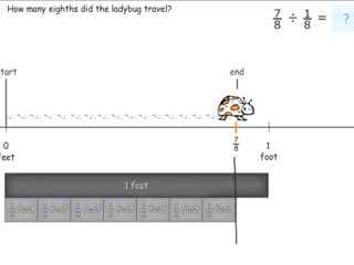 Division with fractions in context practice problems