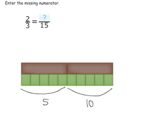 Finding equivalent fractions practice problems