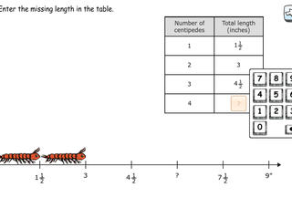 Ratio tables and the number line practice problems