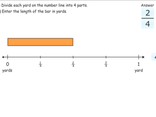 Length on a number line practice problems