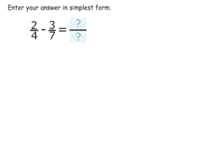 Subtracting fractions in context practice problems